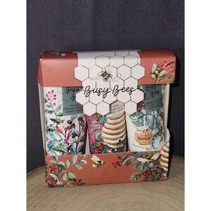 Heathcote & Ivory BUSY BEES Hand Cream Trio 3 Scents HOLIDAY Design 3 x 1.0oz